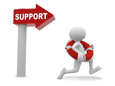 Support service 24h/24 et 7j/7